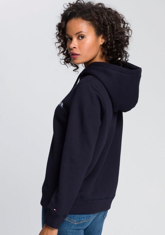 TOMMY HILFIGER Dames Truien & Vesten Heritage Hilfiger Hoodie Ls Donkerblauw - Foto 11