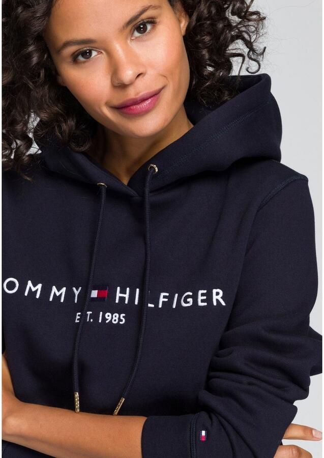 TOMMY HILFIGER Dames Truien & Vesten Heritage Hilfiger Hoodie Ls Donkerblauw - Foto 9