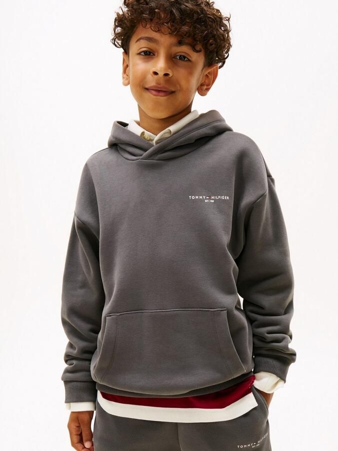 Tommy Hilfiger Hoodie MINI CORP HOODIE Kinderen tot 16 jaar - Foto 5