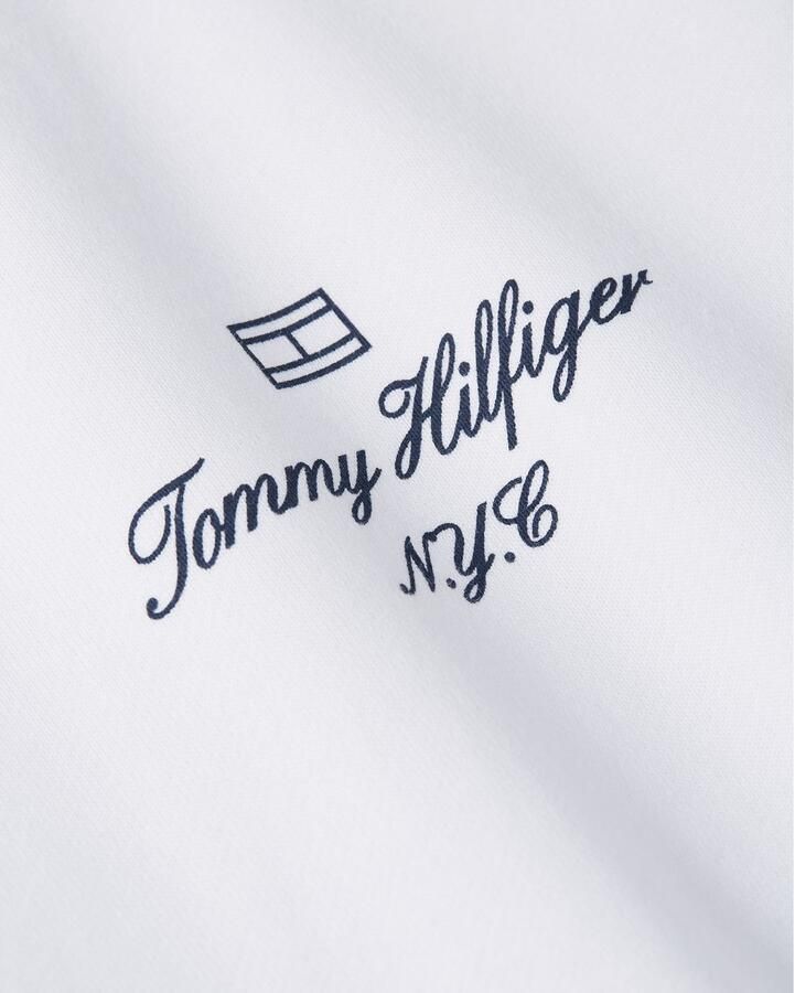 Tommy Hilfiger Hoodie OUTLINE FLAG SCRIPT HOODIE met contrastkleurig borduursel - Foto 2