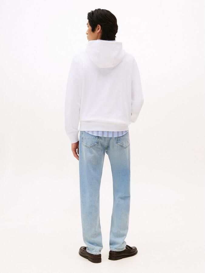 Tommy Hilfiger Hoodie OUTLINE FLAG SCRIPT HOODIE met contrastkleurig borduursel - Foto 5