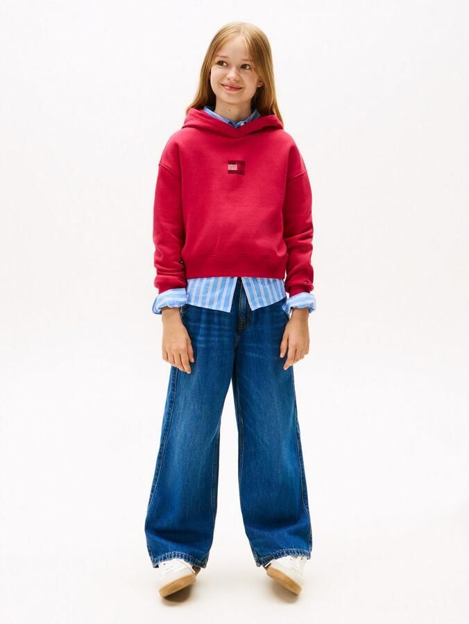 Tommy Hilfiger Teens Regular fit hoodie van katoenmix - Foto 3