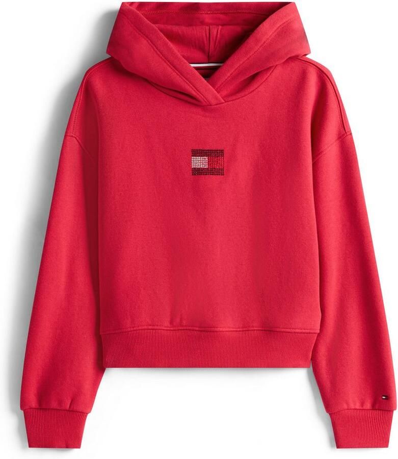 Tommy Hilfiger Teens Regular fit hoodie van katoenmix