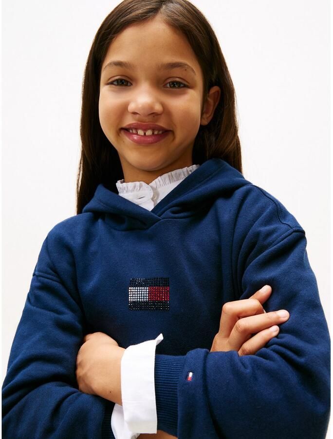 Tommy Hilfiger Hoodie RHINE STONE FLAG HOODIE - Foto 2