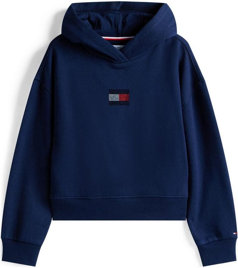 Tommy Hilfiger Hoodie RHINE STONE FLAG HOODIE