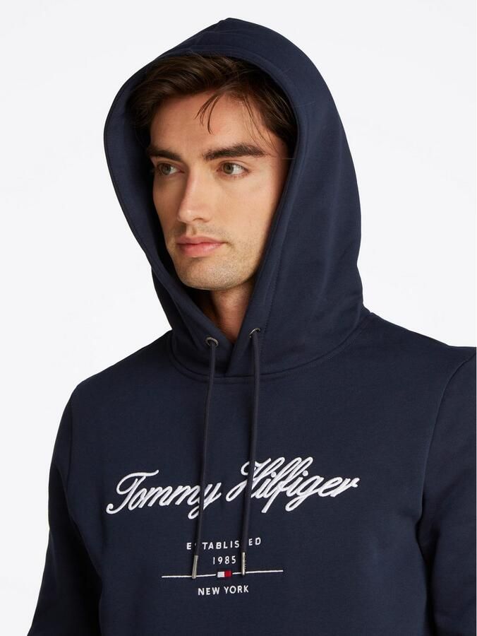 Tommy Hilfiger Hoodie SCRIPT LOGO HOODY met opgestikt logo - Foto 6