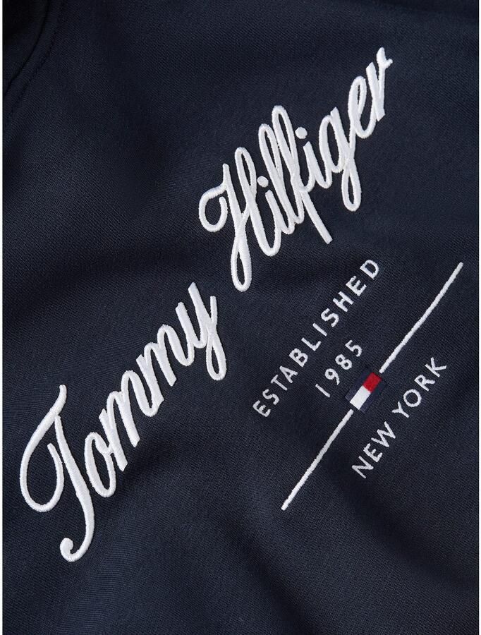 Tommy Hilfiger Hoodie SCRIPT LOGO HOODY met opgestikt logo - Foto 2