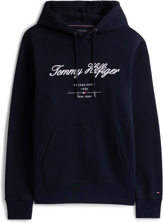 Tommy Hilfiger Hoodie SCRIPT LOGO HOODY met opgestikt logo - Foto 13