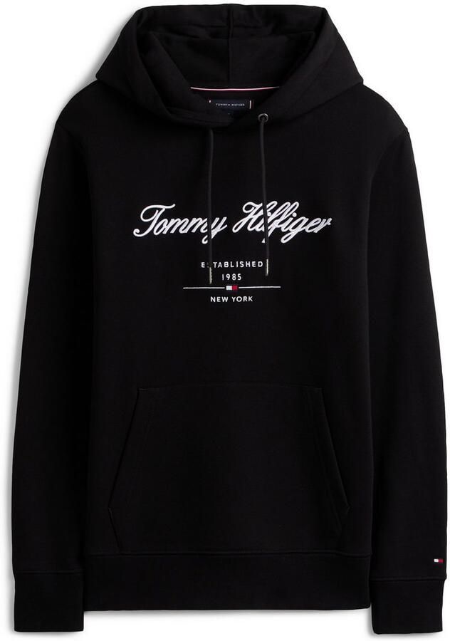 Tommy Hilfiger Hoodie SCRIPT LOGO HOODY met opgestikt logo - Foto 8