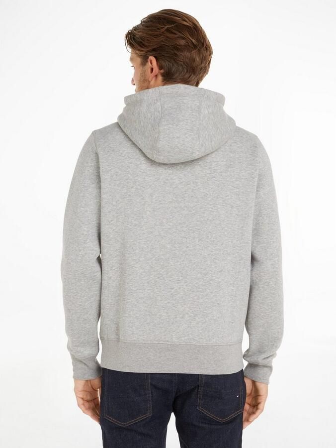 Tommy Hilfiger Grijze Trui Effen Katoenmix NorHeren Pasvorm Gray Heren - Foto 9