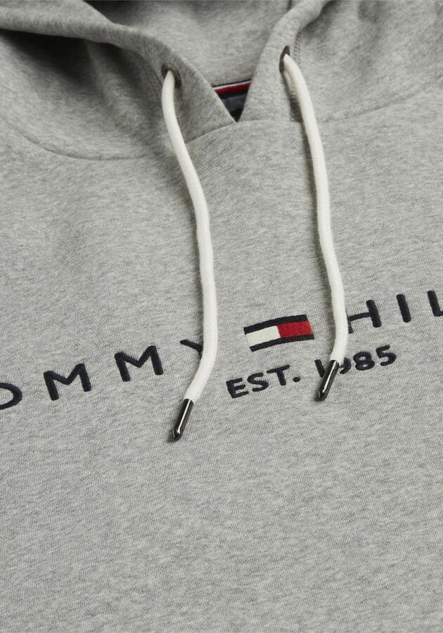 Tommy Hilfiger Grijze Trui Effen Katoenmix NorHeren Pasvorm Gray Heren - Foto 12