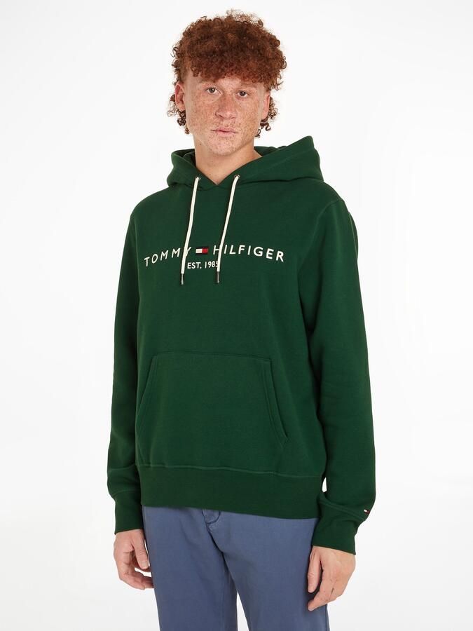 Tommy Hilfiger Hoodie TOMMY LOGO HOODY met geborduurd th-inscriptie op de borst - Foto 9