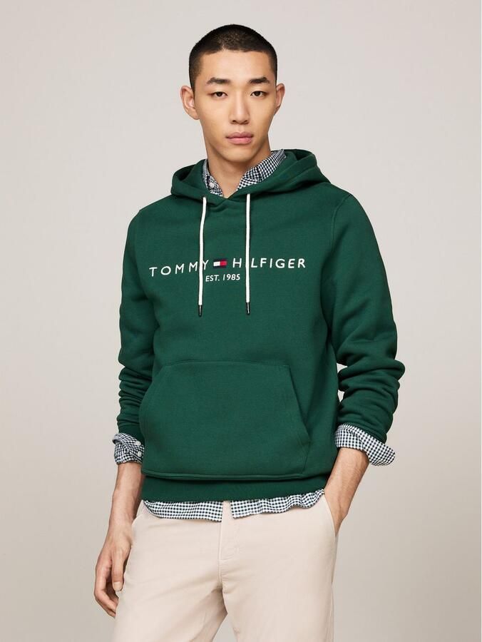 Tommy Hilfiger Hoodie TOMMY LOGO HOODY met geborduurd th-inscriptie op de borst - Foto 5