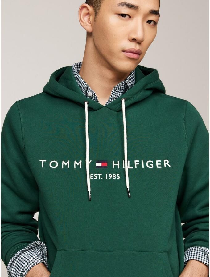 Tommy Hilfiger Hoodie TOMMY LOGO HOODY met geborduurd th-inscriptie op de borst - Foto 3