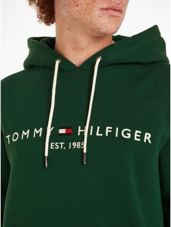 Tommy Hilfiger Hoodie TOMMY LOGO HOODY met geborduurd th-inscriptie op de borst - Foto 4