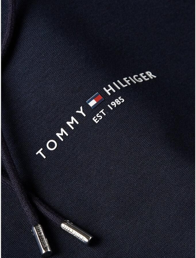 Tommy Hilfiger Hoodie TOMMY LOGO TIPPED HOODY Tommy-Tape binnen aan de halsopening Vlag-Stiksel op de Mouw - Foto 3
