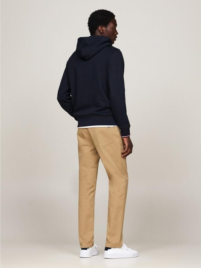 Tommy Hilfiger Hoodie TOMMY LOGO TIPPED HOODY Tommy-Tape binnen aan de halsopening Vlag-Stiksel op de Mouw - Foto 8