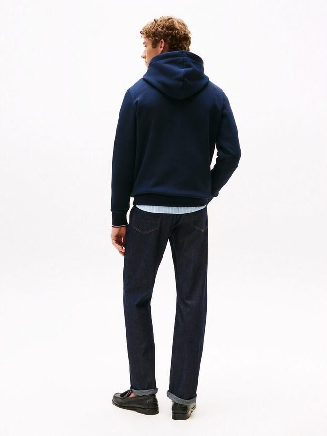 Tommy Hilfiger Hoodie TOMMY LOGO TIPPED HOODY Tommy-Tape binnen aan de halsopening Vlag-Stiksel op de Mouw - Foto 9