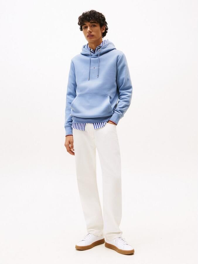 Tommy Hilfiger Hoodie TOMMY LOGO TIPPED HOODY Tommy-Tape binnen aan de halsopening Vlag-Stiksel op de Mouw