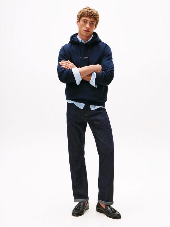 Tommy Hilfiger Hoodie TOMMY LOGO TIPPED HOODY Tommy-Tape binnen aan de halsopening Vlag-Stiksel op de Mouw - Foto 14