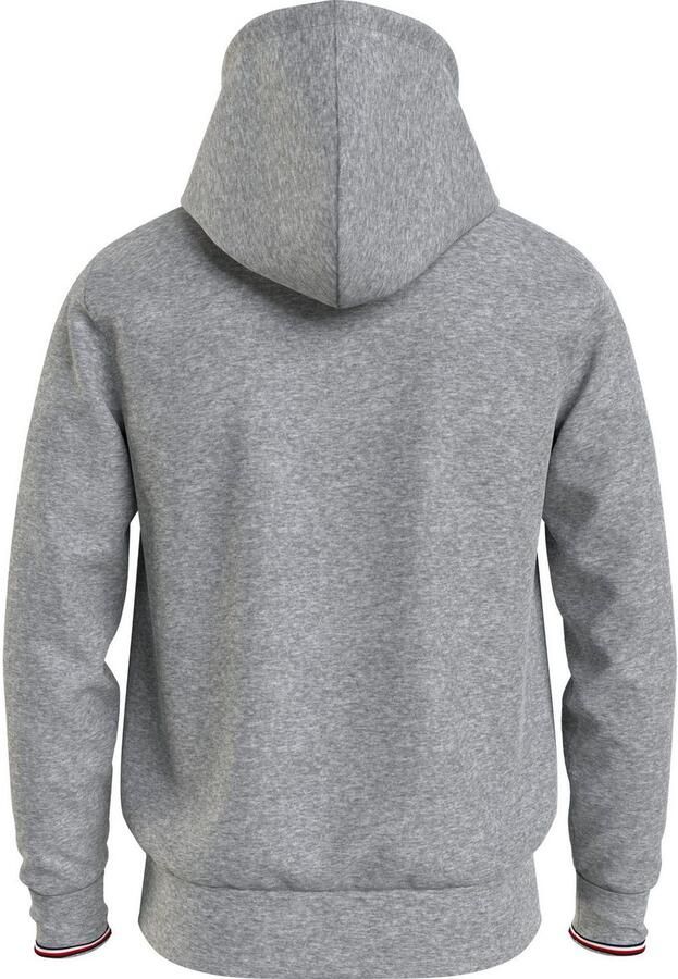 Tommy Hilfiger Hoodie TOMMY LOGO TIPPED HOODY Tommy-Tape binnen aan de halsopening Vlag-Stiksel op de Mouw - Foto 2