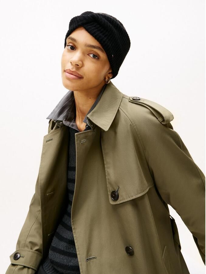 Tommy Hilfiger Hoofdband TH FLAG FLUFFY pluizig met wol ca. 20x11 cm ribbreisel - Foto 2