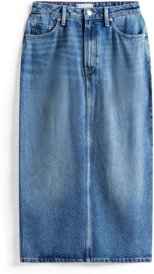 Tommy Hilfiger Straight fit jeans in midilengte van lyocell model 'LANA' - Foto 3