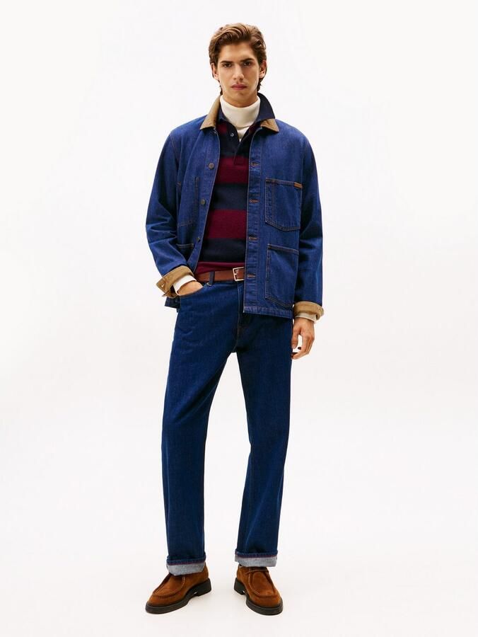 Tommy Hilfiger Jeansjack CHORE JACKET Vrijetijdsjas overgangsjas met corduroy kraag regular fit - Foto 3