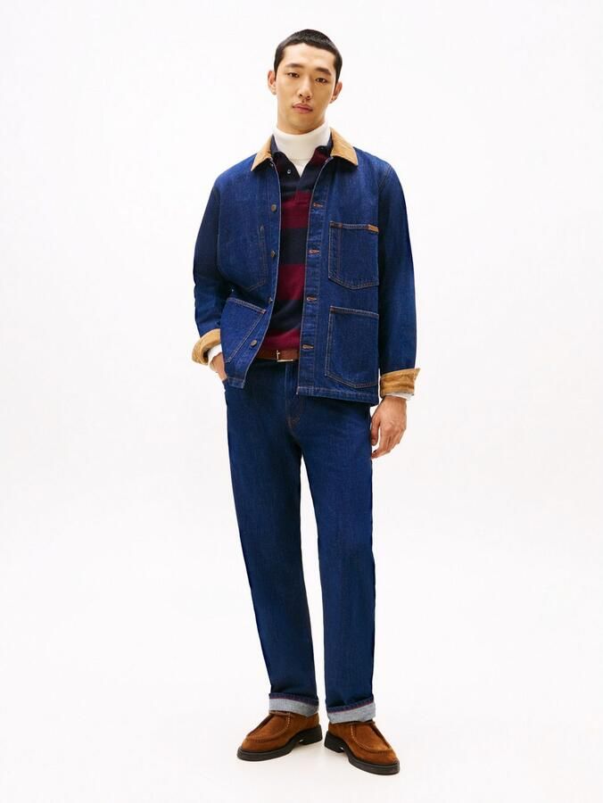 Tommy Hilfiger Jeansjack CHORE JACKET Vrijetijdsjas overgangsjas met corduroy kraag regular fit - Foto 5