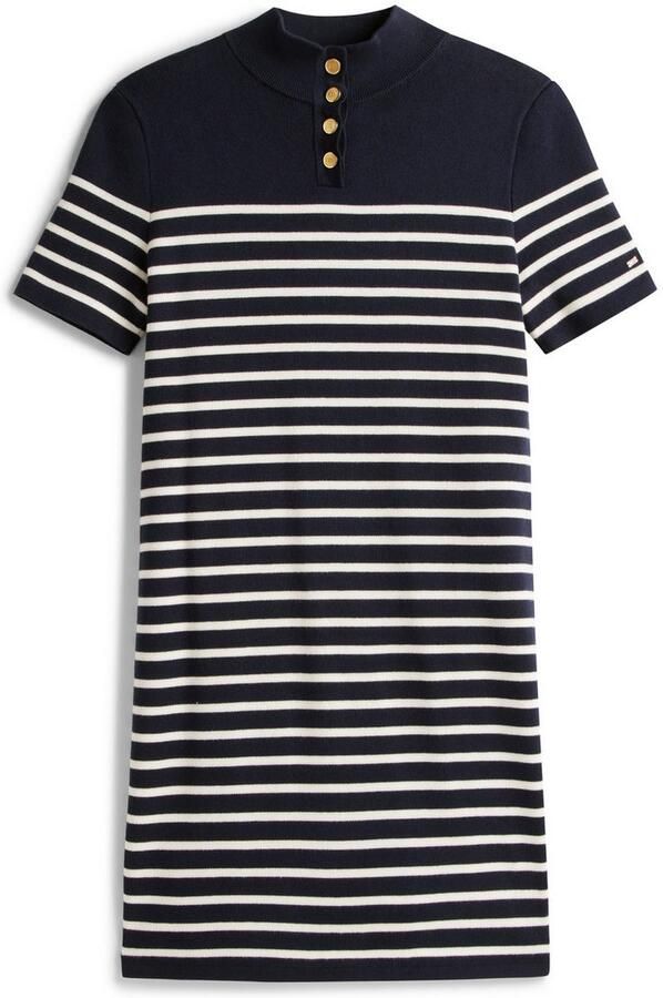 Tommy Hilfiger Jerseyjurk CO JERSEY MID GG SHIFT S S DRESS - Foto 4
