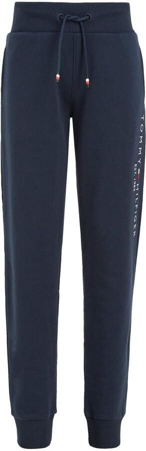 Tommy Hilfiger joggingbroek van biologisch katoen donkerblauw Jongens Meisjes Katoen (biologisch) 122 - Foto 8