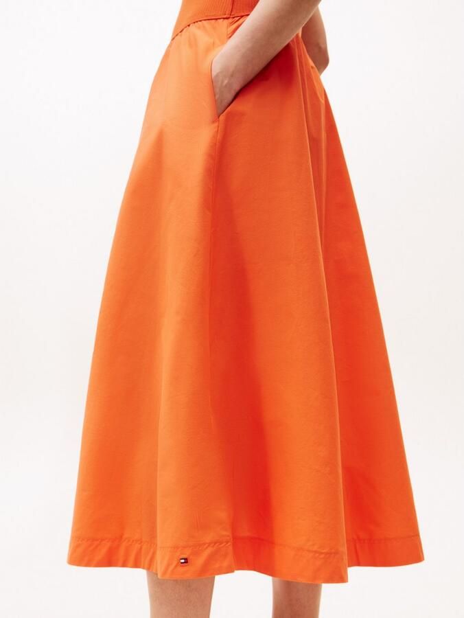 Tommy Hilfiger Jurk in a-lijn 5X2 RIB MIDI MIX F&F DRS - Foto 2