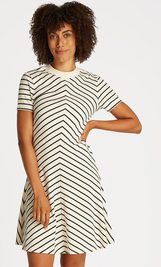 Tommy Hilfiger Getailleerde vrijetijdsjurk van puur katoen - Foto 10