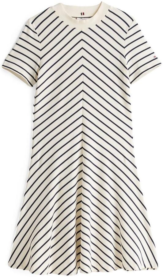 Tommy Hilfiger Getailleerde vrijetijdsjurk van puur katoen - Foto 8