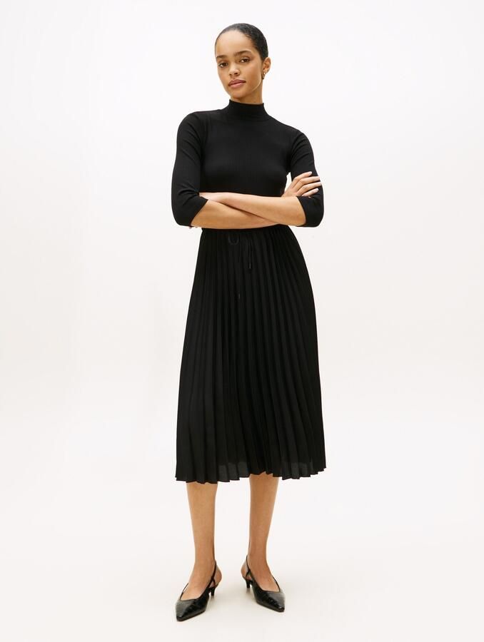 Tommy Hilfiger Getailleerde vrijetijdsjurk van viscosemix - Foto 5