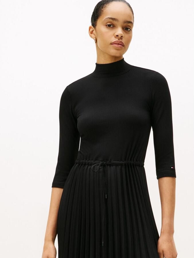 Tommy Hilfiger Getailleerde vrijetijdsjurk van viscosemix - Foto 2