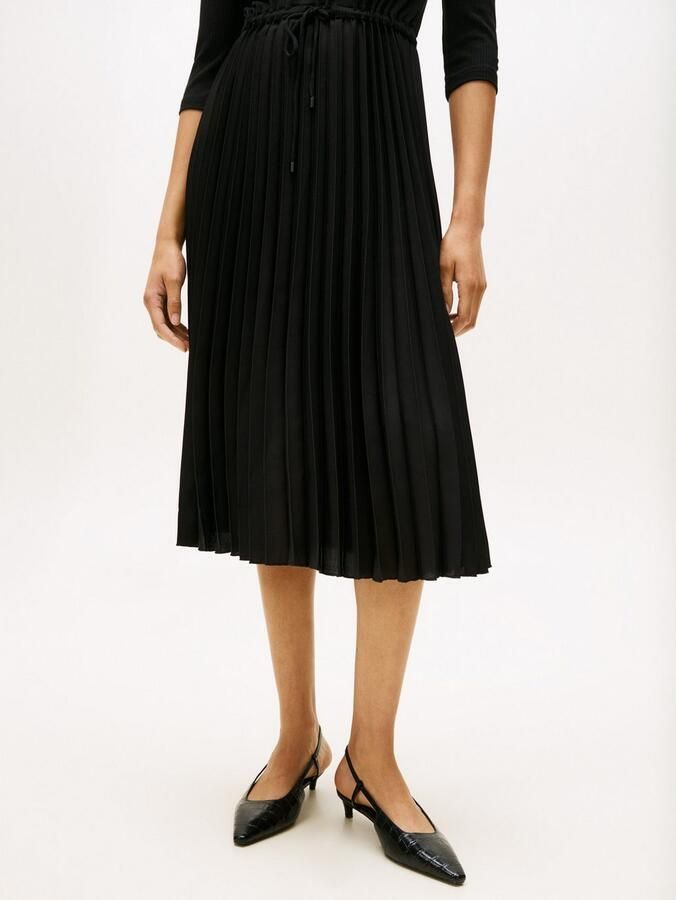 Tommy Hilfiger Getailleerde vrijetijdsjurk van viscosemix - Foto 3