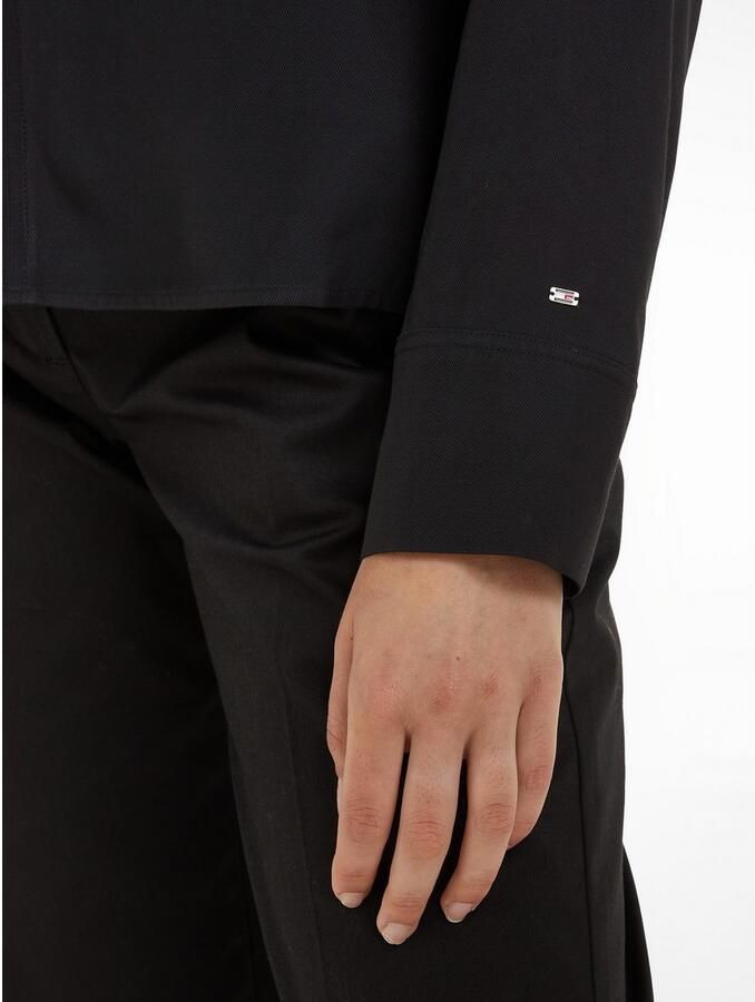 Tommy Hilfiger Klassieke blouse VISCOSE REGULAR V-NECK LS BLOUSE - Foto 3