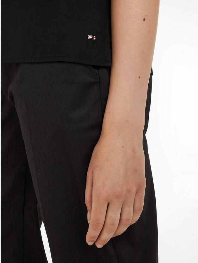 Tommy Hilfiger Klassieke blouse VISCOSE REGULAR V-NECK SS BLOUSE - Foto 3