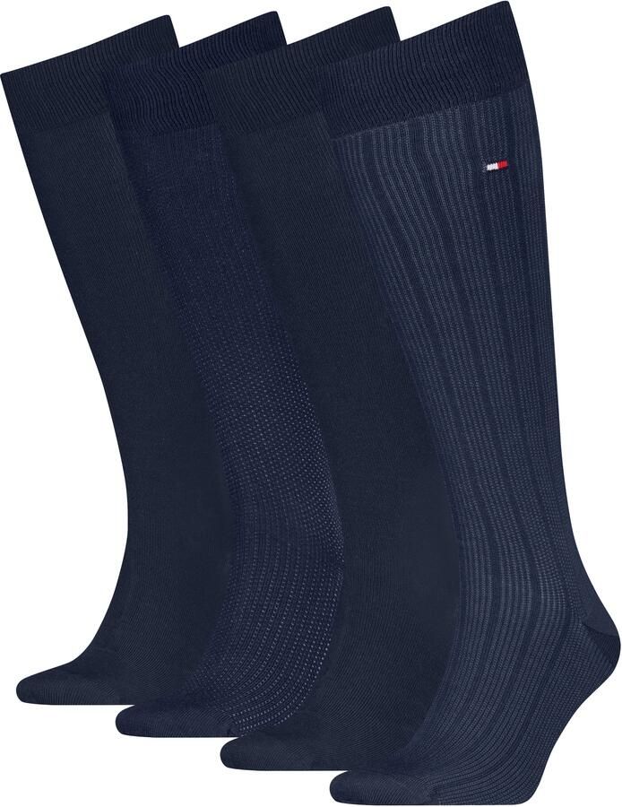 Tommy Hilfiger Kniekousen TH MEN KNEEHIGH 4P TIN GIFTBOX (Set van 4) - Foto 3