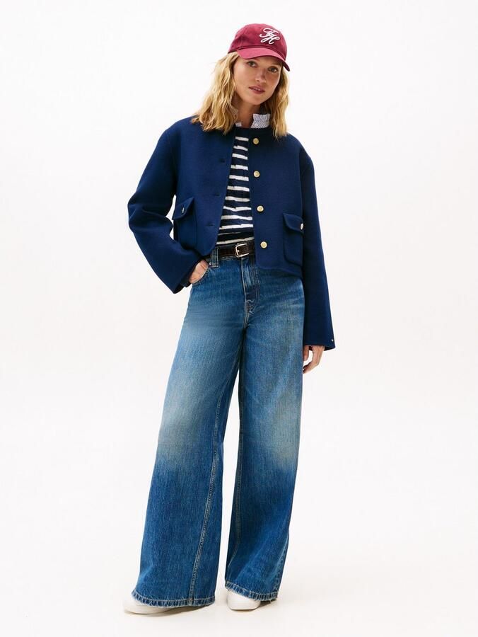 Tommy Hilfiger Kort jack DF WOOL BLEND REG LADY JACKET - Foto 2