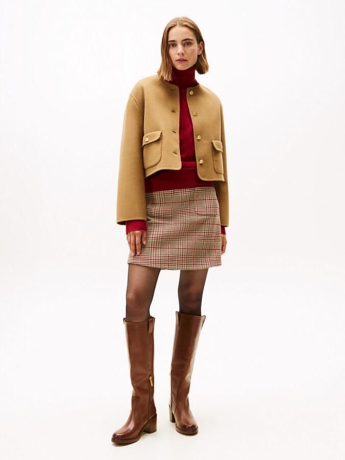 Tommy Hilfiger Kort jack DF WOOL BLEND REG LADY JACKET - Foto 2