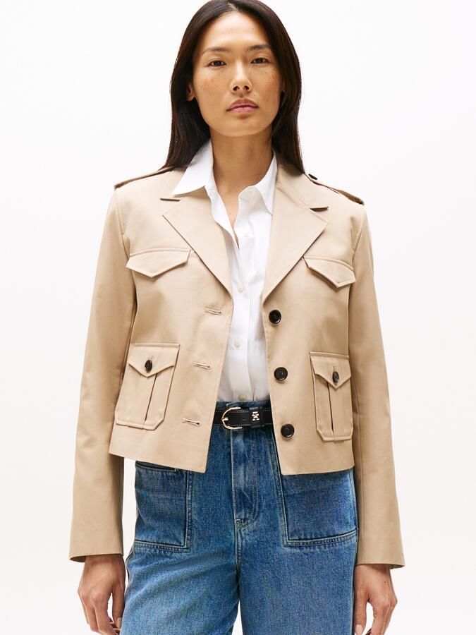 Tommy Hilfiger Korte blazer COTTON REGULAR LADY JACKET - Foto 4