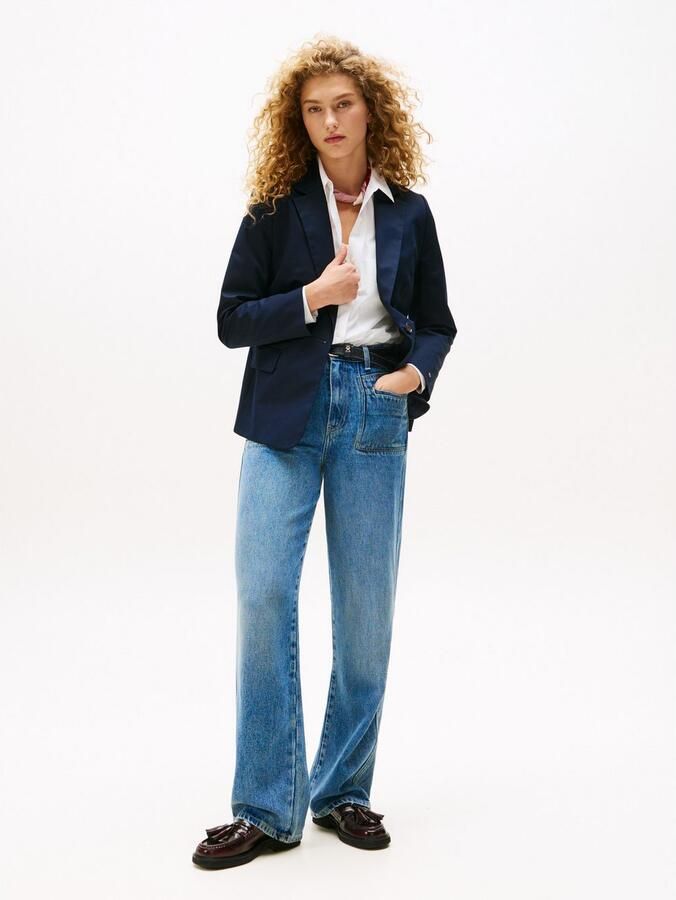 Tommy Hilfiger Korte blazer COTTON SLIM BLAZER - Foto 2