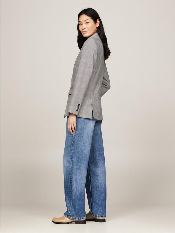 Tommy Hilfiger Korte blazer POW CHECK REGULAR BLAZER (Global Serie TH VROUWEN) - Foto 7