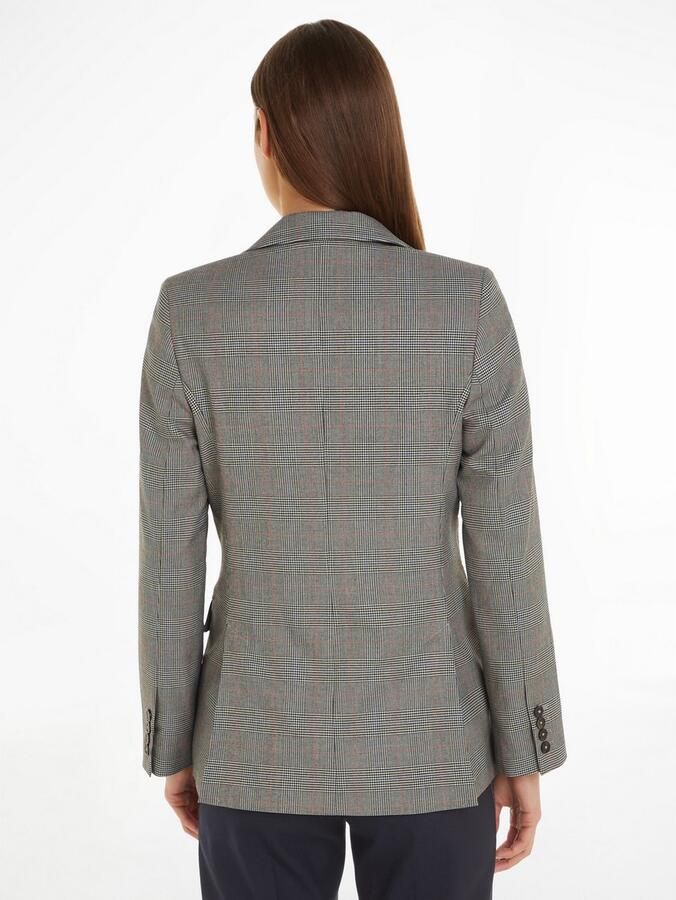 Tommy Hilfiger Korte blazer POW CHECK REGULAR BLAZER (Global Serie TH VROUWEN) - Foto 9