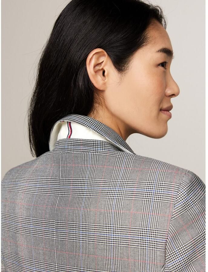 Tommy Hilfiger Korte blazer POW CHECK REGULAR BLAZER (Global Serie TH VROUWEN) - Foto 2