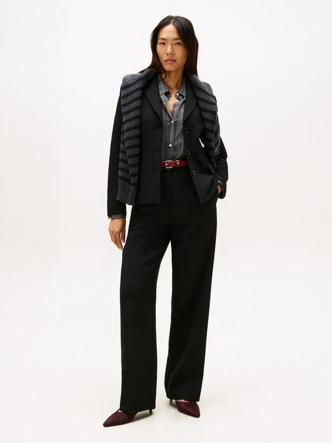 Tommy Hilfiger Korte blazer PUNTO TONAL CREST SLIM BLAZER - Foto 2