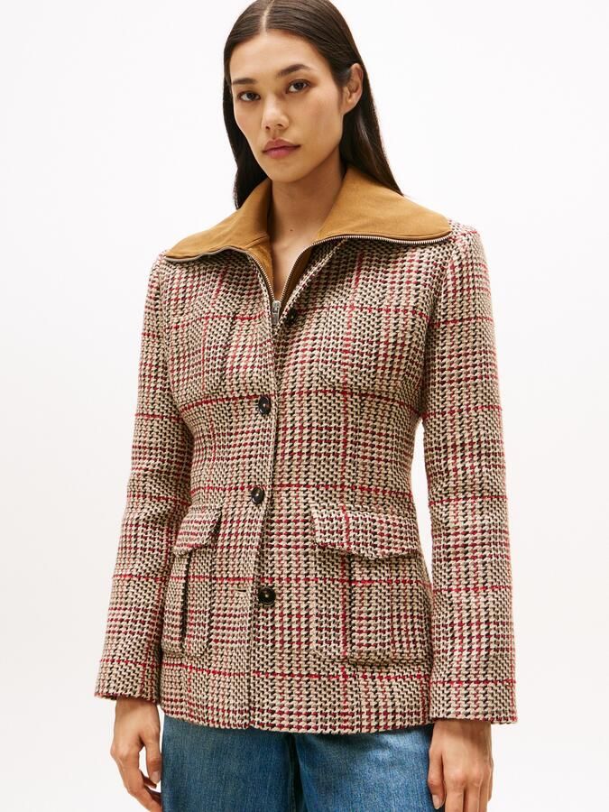 Tommy Hilfiger Korte blazer SEASONAL TEXTURE LADY JACKET - Foto 5