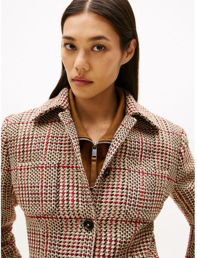 Tommy Hilfiger Korte blazer SEASONAL TEXTURE LADY JACKET - Foto 2
